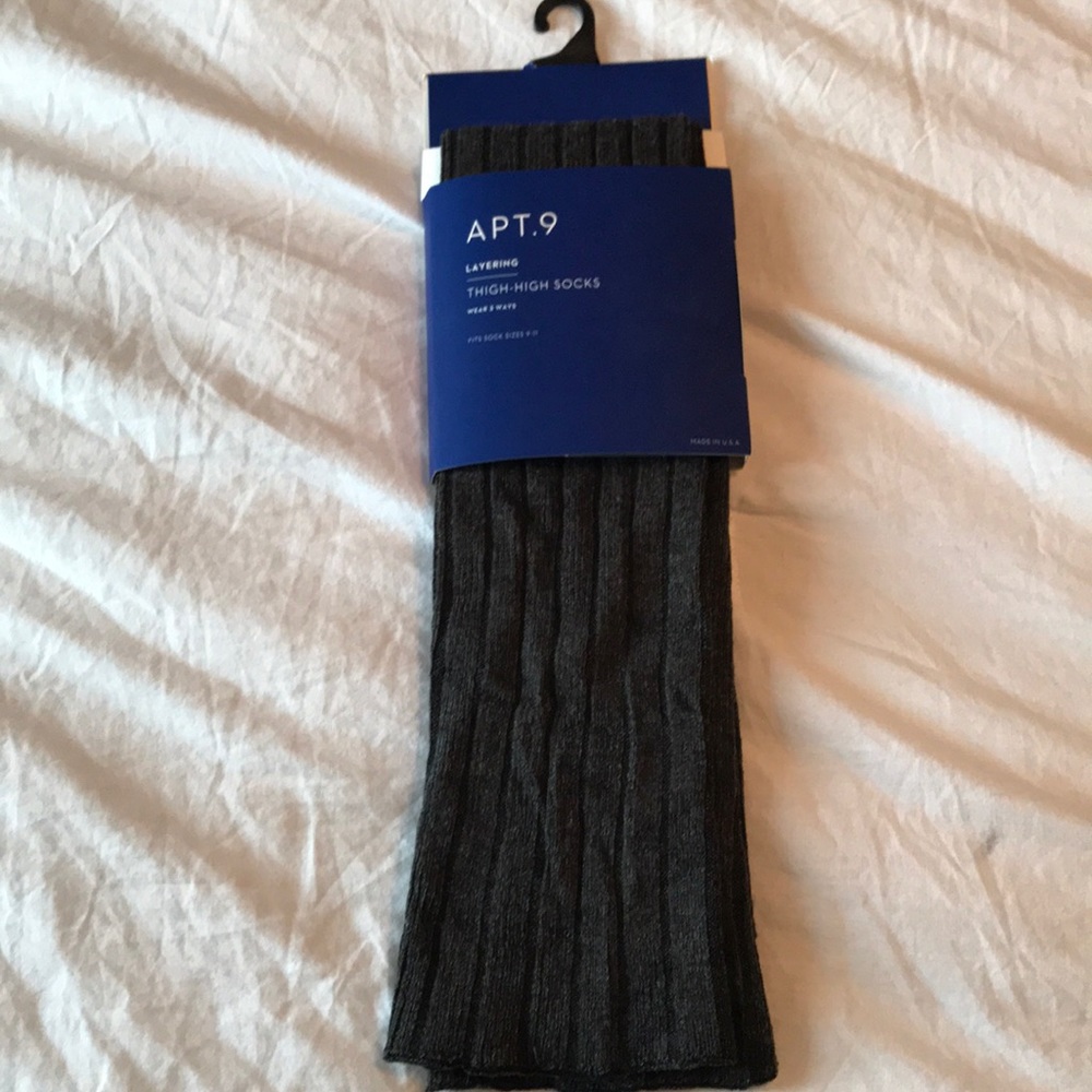 NEVER WORN thigh high socks